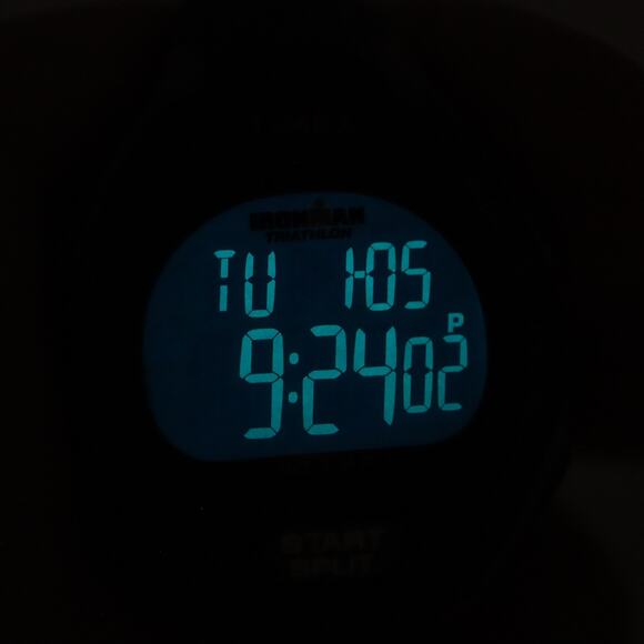 Timex Ironman Triathlon Watch Unisex 34mm Digital Black Gray Indiglo New Battery - Picture 7 of 13